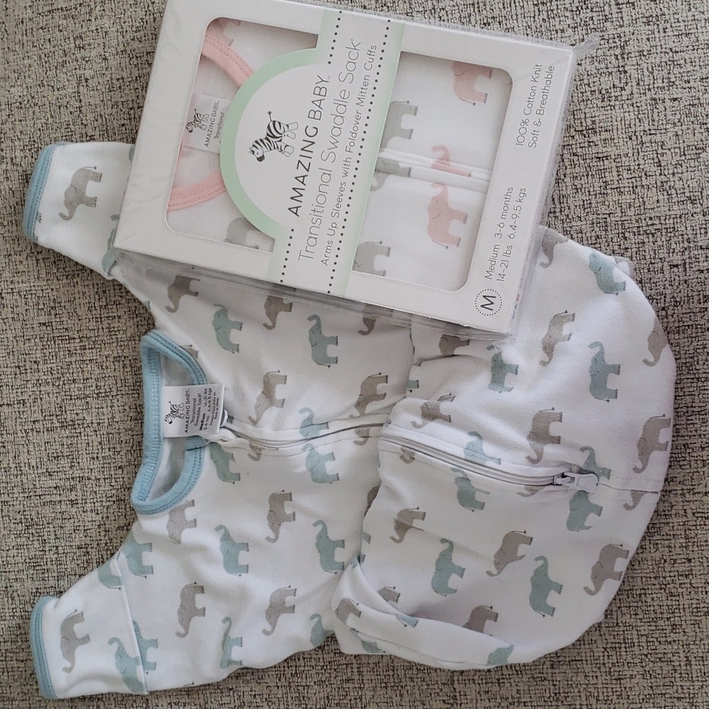 ONLY ONE Amazing Baby Transitional Swaddle (Pink)